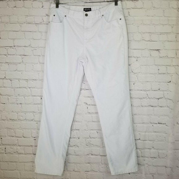 Michael Kors Other - Michael Kors White Jean 36x32 Classic Straight Leg